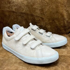 VEJA Velcro Strap Leather Sneakers